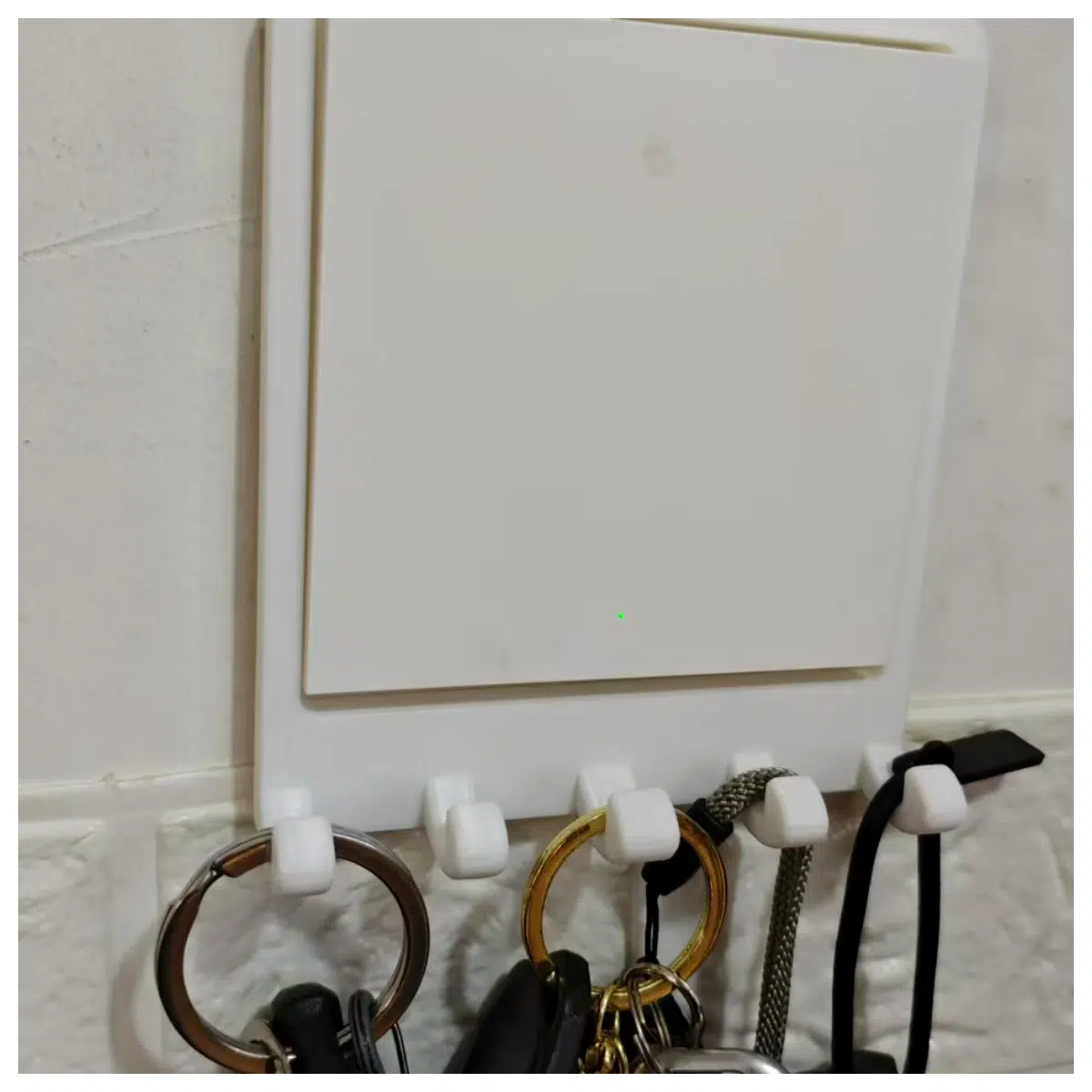 86 Type Switch Panel Key Hook Holder Installation Wall Mounted Hallway Decor Key Accessory Smart Home
