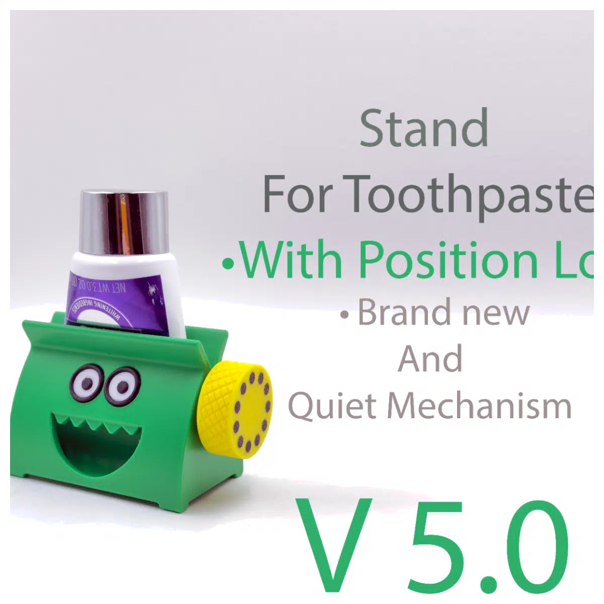 Toothpaste Holder Kids Version Toothpaste Organizer 50 Compartment Multi Functional Toothpaste Box Dental Cleaning