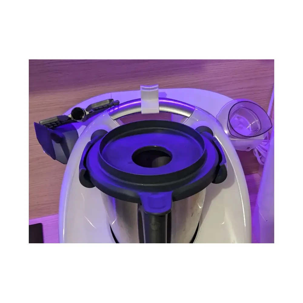 Multi functional Food Processor Accessories Rack Kitchen Tool Organizer Parts Holder Storage