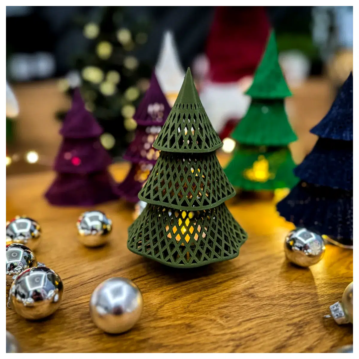 Pattern Christmas Tree Lights Decoration Festive Christmas Decor Spotlights Indoor Lighting Christmas Gift