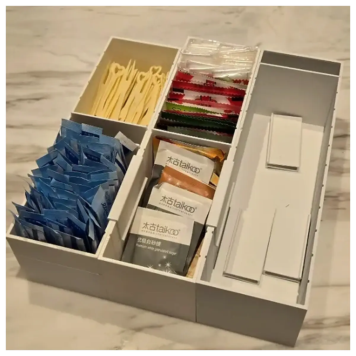 Drawer Storage Boxes Folding Organizer Boxes Storage Boxes Bins Multi Compartment Storage Home Organization
