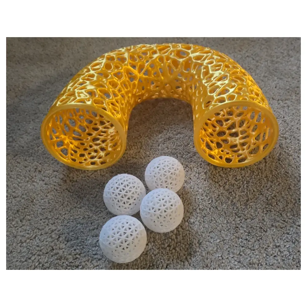 Voronoi Pattern Toy Reinforced Openings Porous Throwing Toy Puzzle Toy Kids Toy