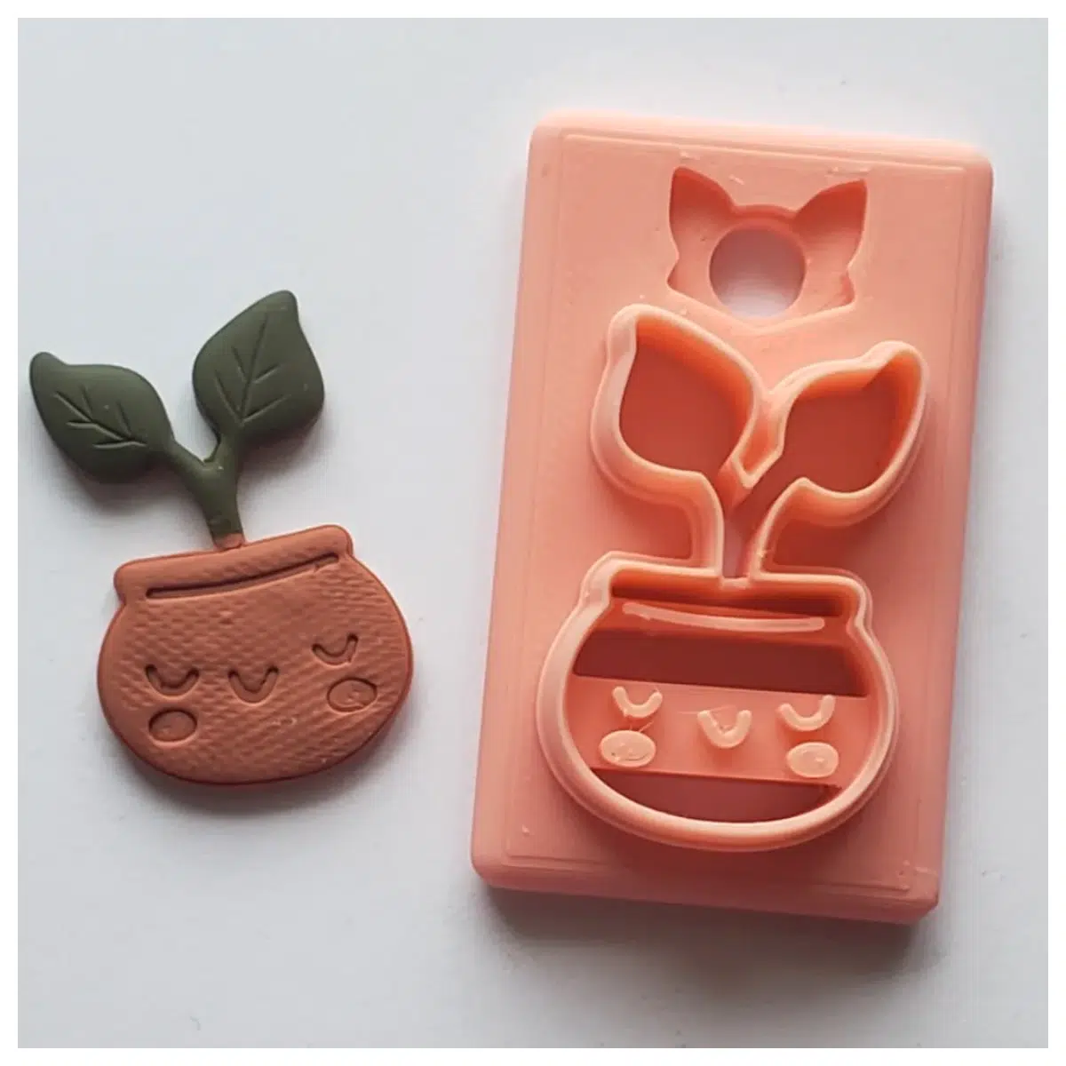 Houseplant Cutter Polymer Clay Earring Making Tool Garden Accessories DIY Crafting