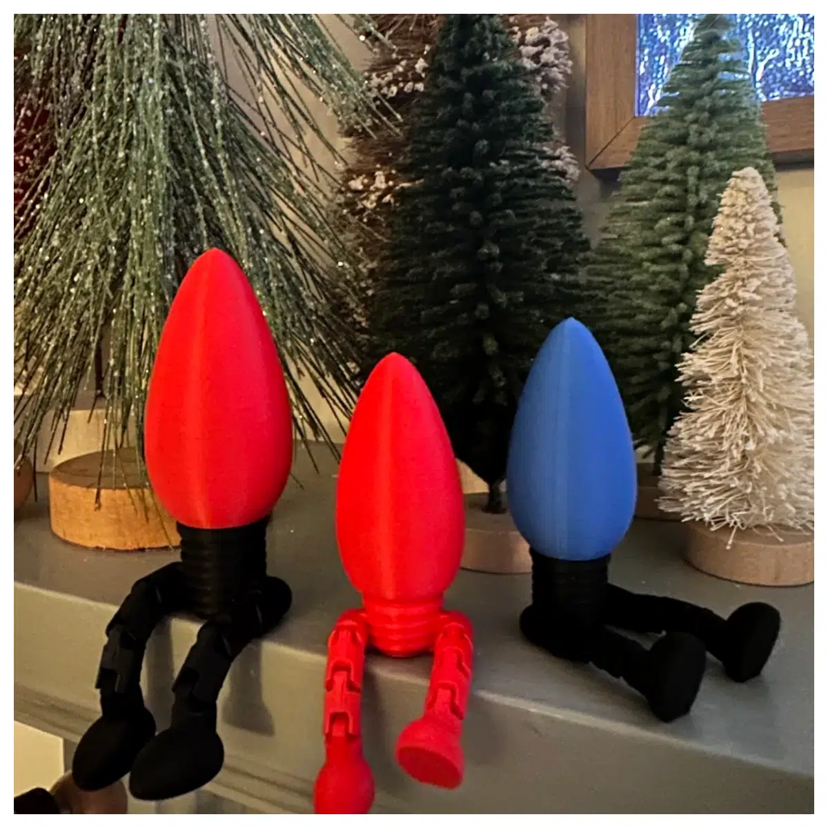 Christmas Bulb Sprout Holiday Accessories Bulb Replacements Christmas Decorations Bulb Parts Christmas Bulb Supplies