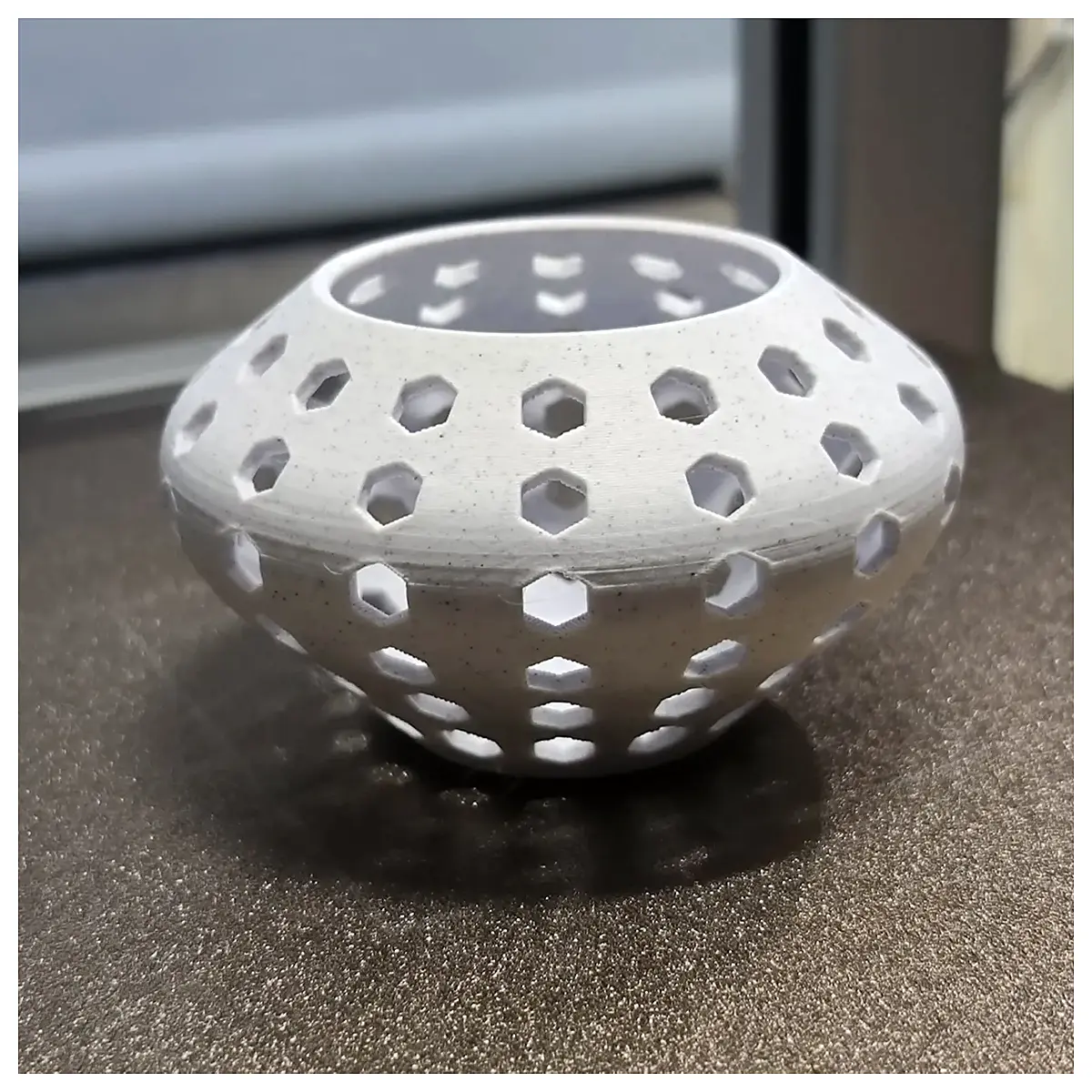 Hexagonal Candle Holder Display Decoration Creative Home Candle Holder Candle Stand Placement Stand