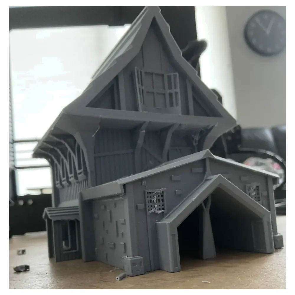 Medieval House Model Architectural Model Historical Model Castle Model Toy Model Building Details