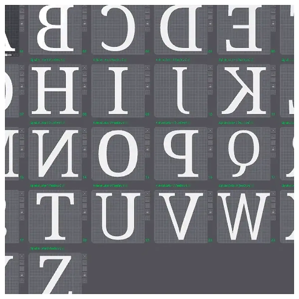 A Z Uppercase Flashcards Flip Over Learn Letters Alphabet Learning Cards Educational Tool Children s Alphabet Practice