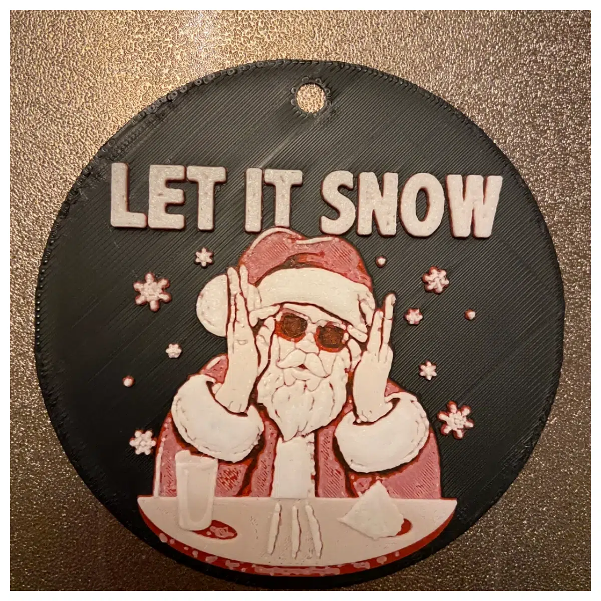 Snowflake Decor Hanging Ornament Christmas Decorations Winter D cor Festive Gifts Home Accent Creative Display Pieces