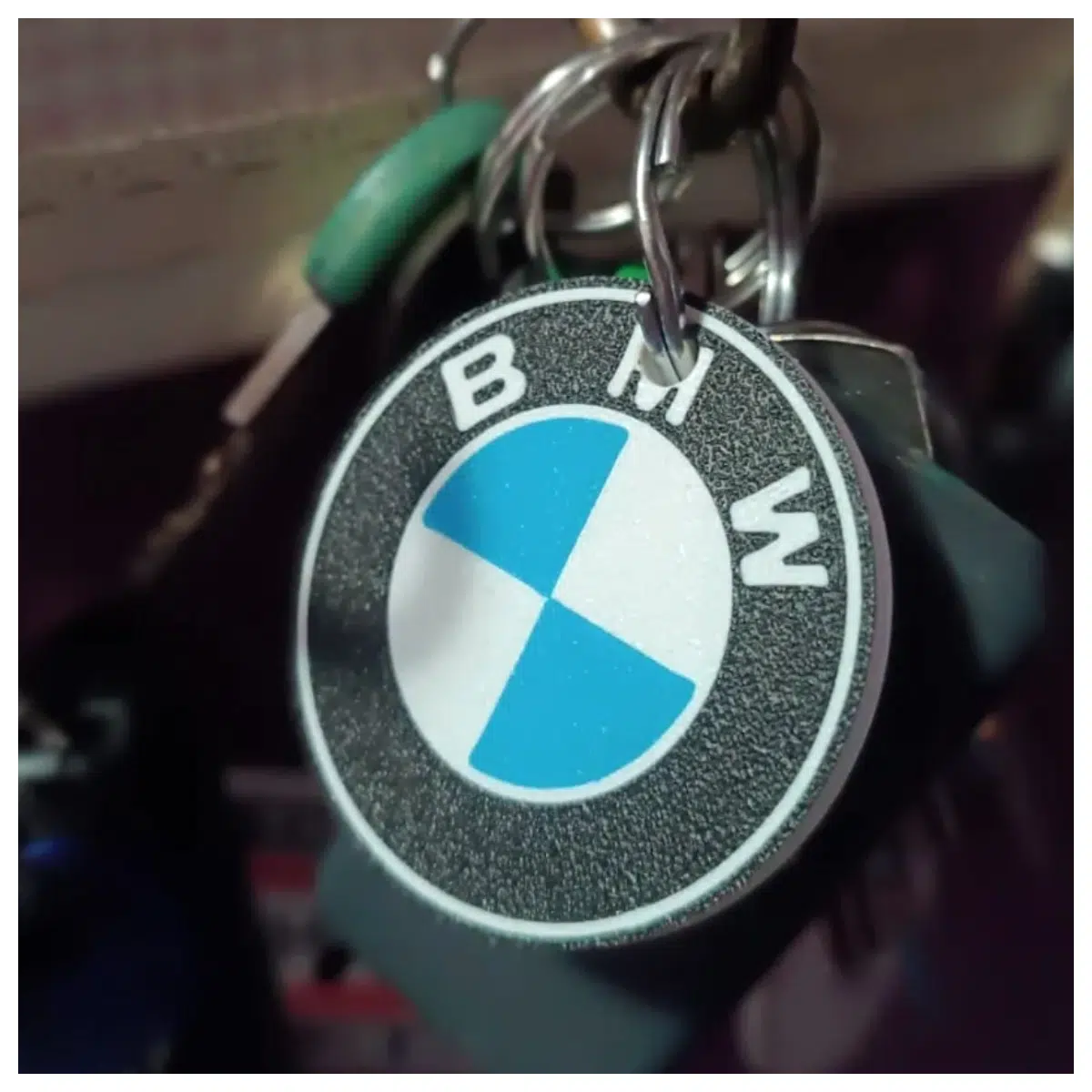 Keychain Car Accessory Keyring Decoration Car Key Charm Auto Parts Keychain