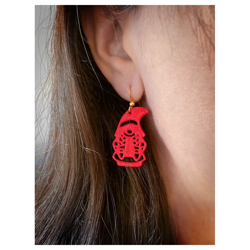 Christmas Elf Earrings Women Festive Earring Xmas Decorations Christmas Gift Elf Jewelry