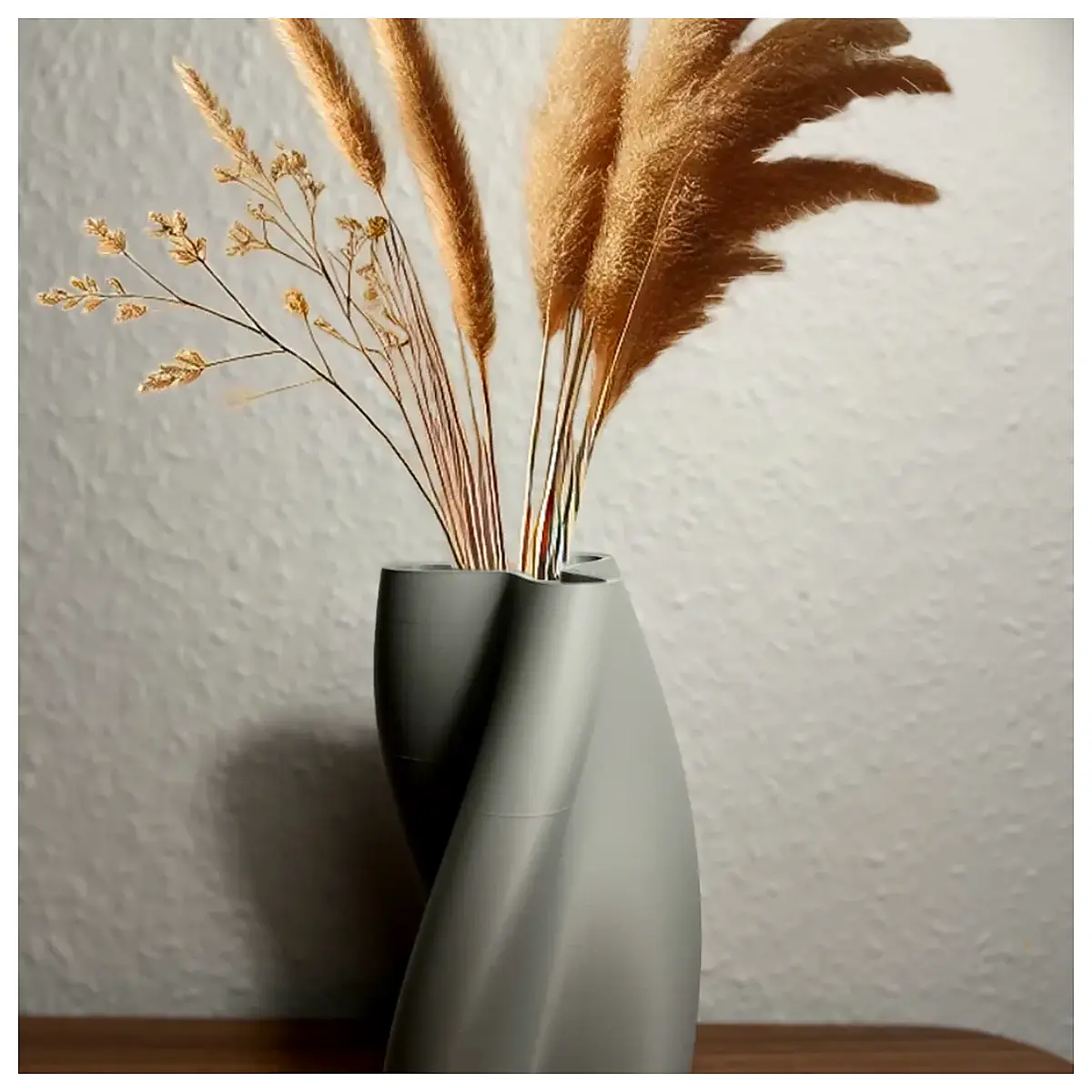 Handmade Ceramic Vases Twisted Shape Creative Home Decor Art Pottery Accessories