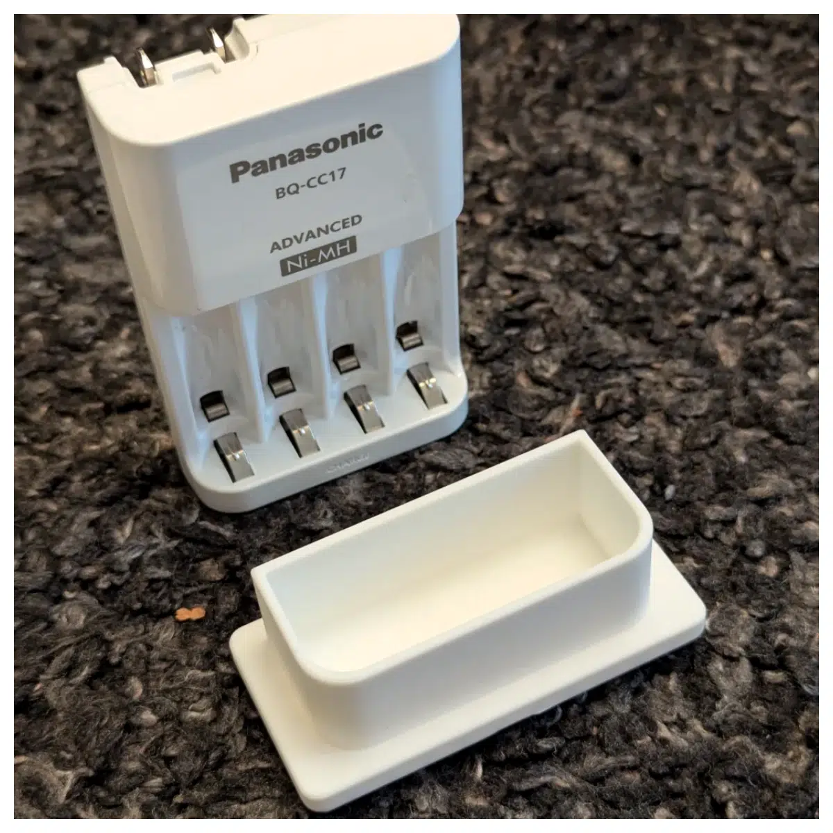 Gridfinity Battery Charger Holder Phone Accessories Desktop Organizer Electronic Device Mount Charging Station