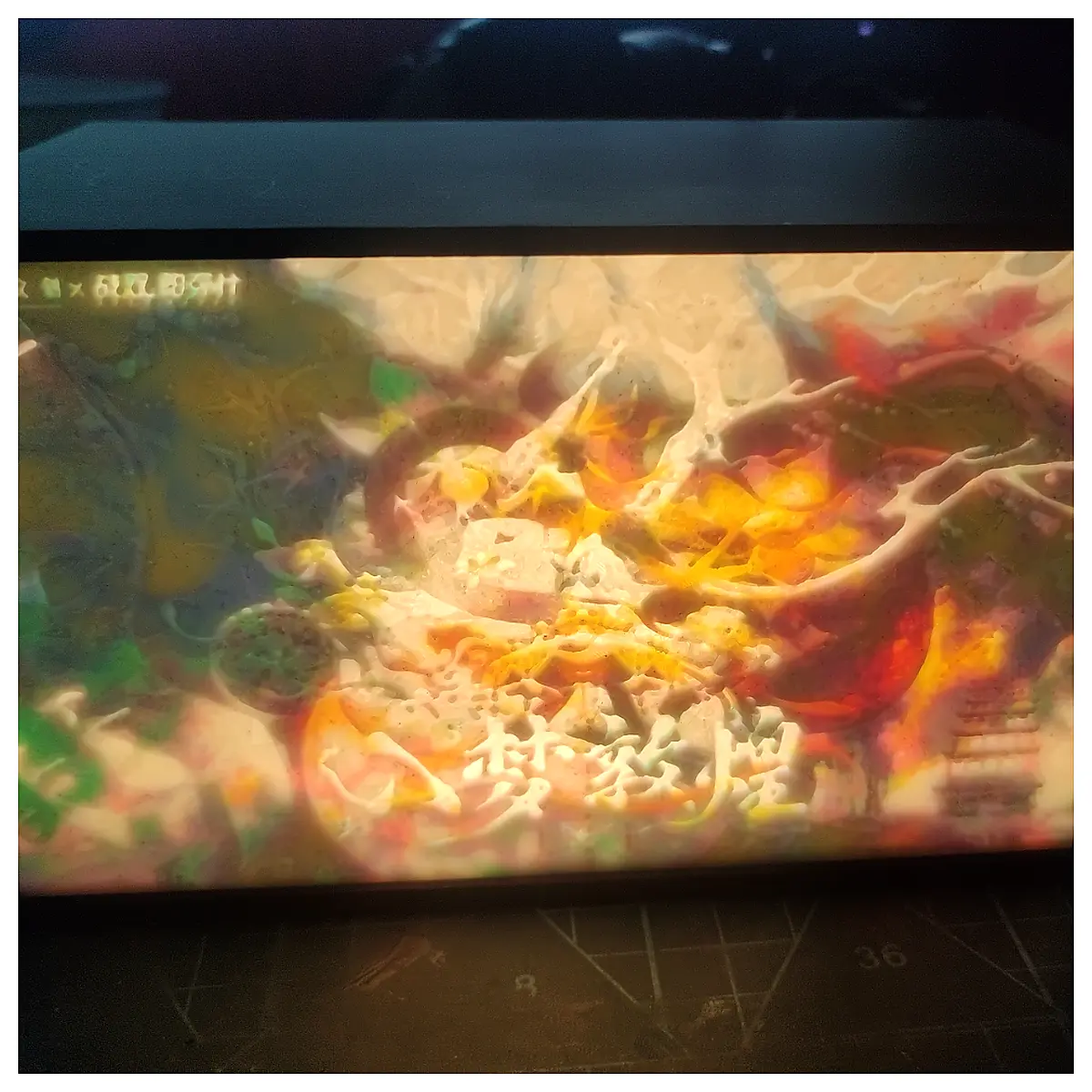 Relief Photo Box Lighting 16cm 9cm Wall Decor Indoor Lighting Fill Photography Lighting Wall