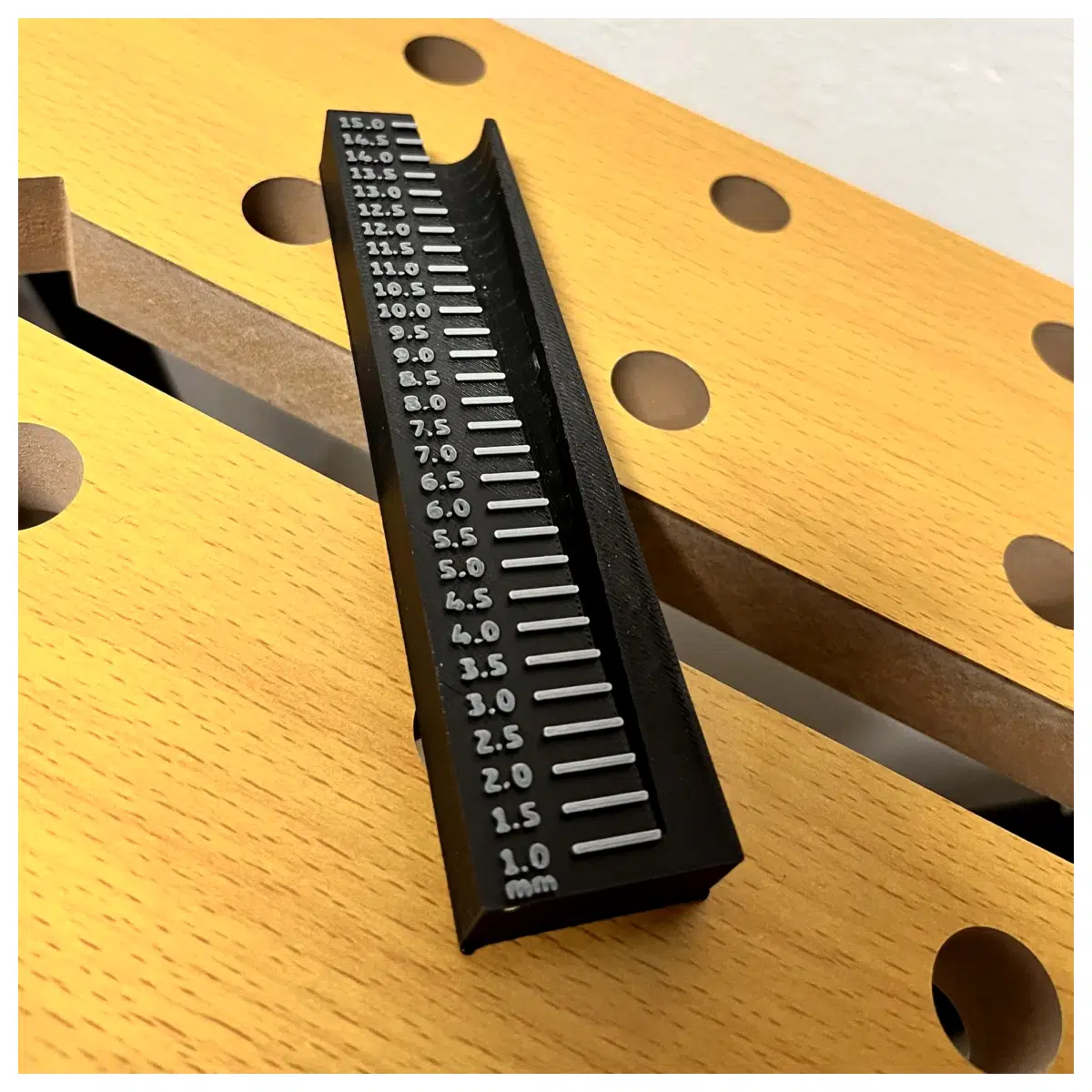 Drill Bit Measuring Tool Drill Hole Dimension Guide Drill Bit Measurement Device Drill Operator Aid Drill Bit Specification Measurement Drill Bit Stan