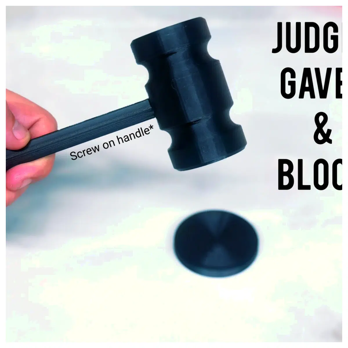 s Hammer Base Model Legal Decoration Courtroom Display Lawyer Gift Law School Student Present