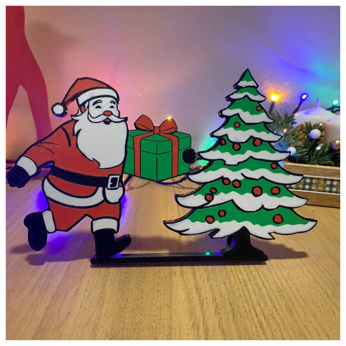 Christmas Decor Santa Door Frame Festive Decoration Christmas Decor Christmas Gift Decoration Accessories