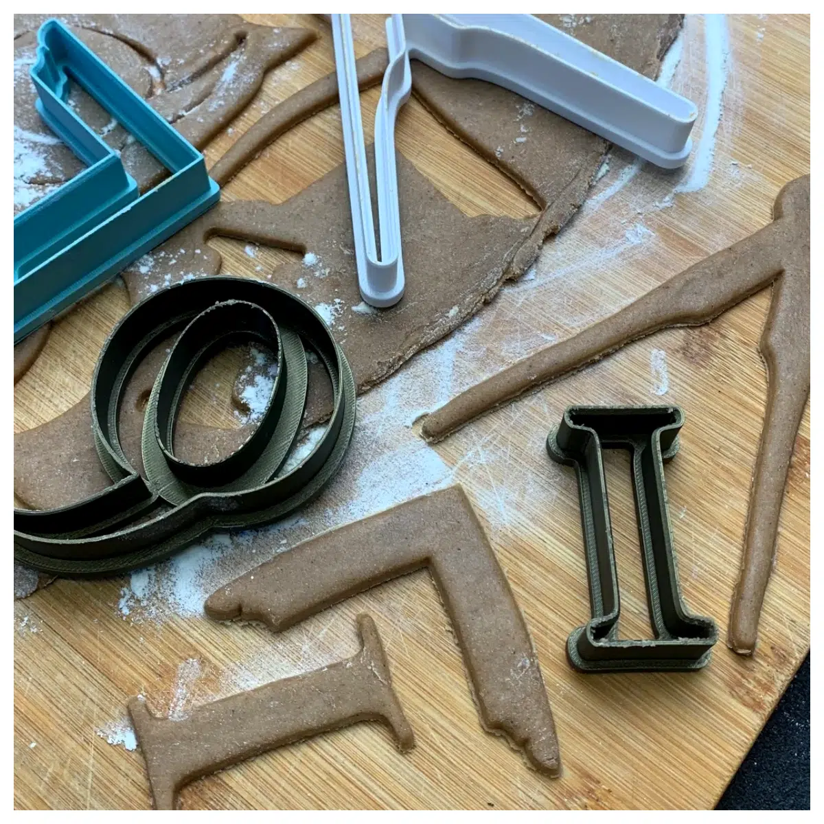 Cookie Molds Molonuo Type Baking Tools Multi Functional Cookie Cutters Accessories