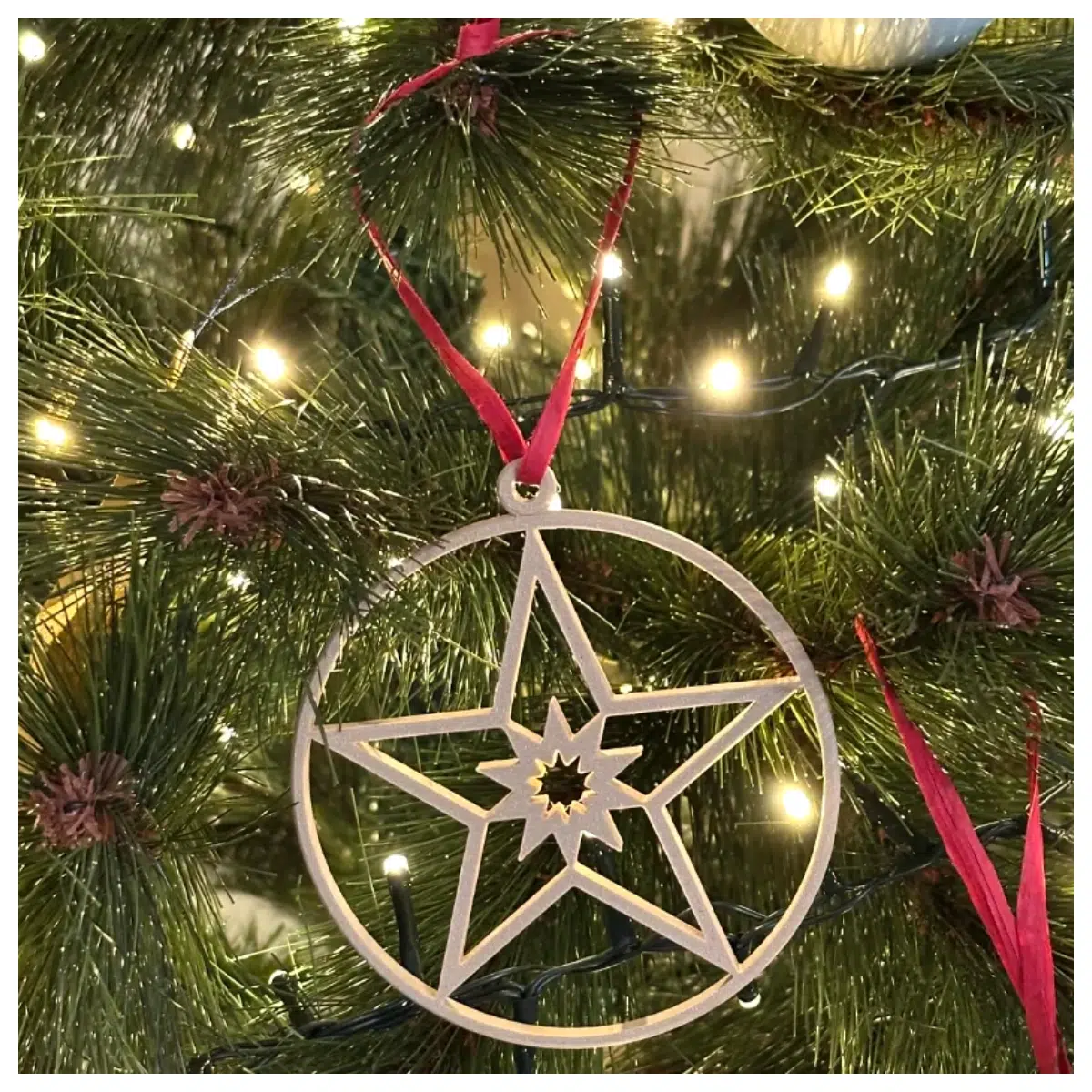 Star Decorations Christmas Festive Decor Star Ornaments Christmas Tree Decorations Holiday Gifts Decorative Accessories