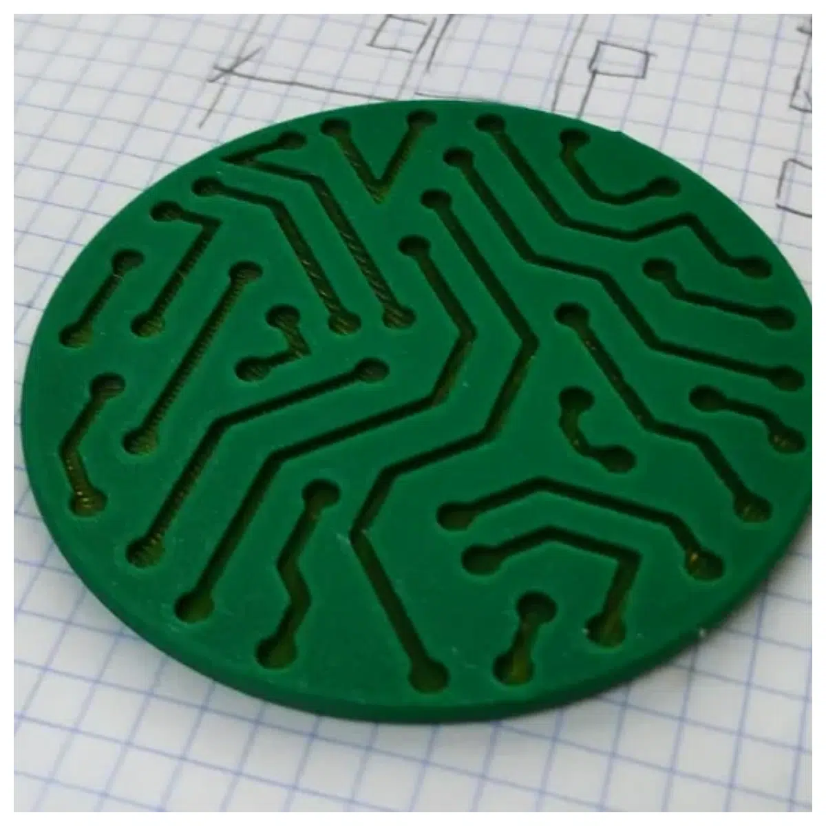 Non Slip PCB Cup Mat Desktop Pad Computer Table Protector Phone Stand Heat Dissipation Accessories Electronics Parts