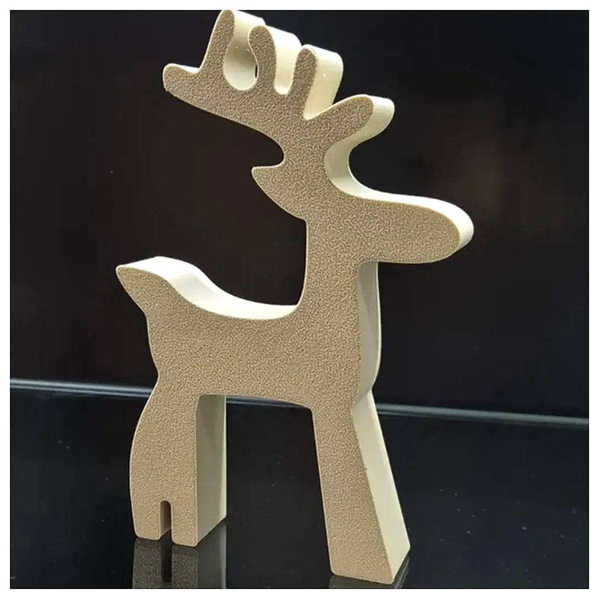 Christmas Deer Decoration Festive Decor Christmas Tree Ornament Deer Head Decoration Christmas Gift