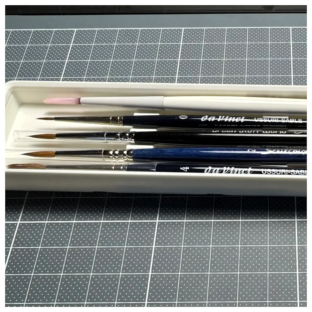 5x1x2 Brush Organizer Box Multi Functional Desk Storage Box Small Parts Organizer Office Storage Container