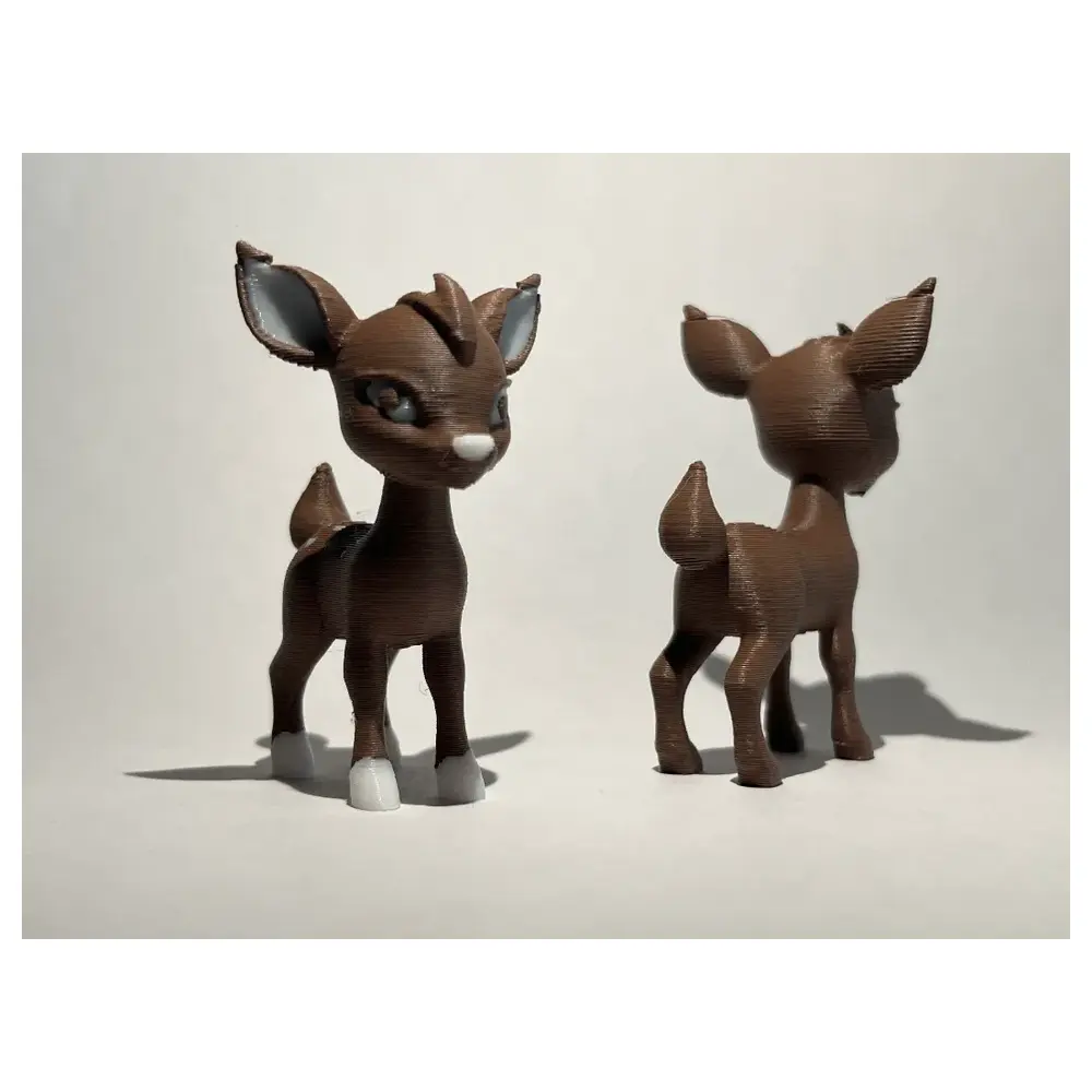 Cute Deer Toy Kids Plush Deer Baby Realistic Deer Model Toy Accessories Deer Toy Wholesale
