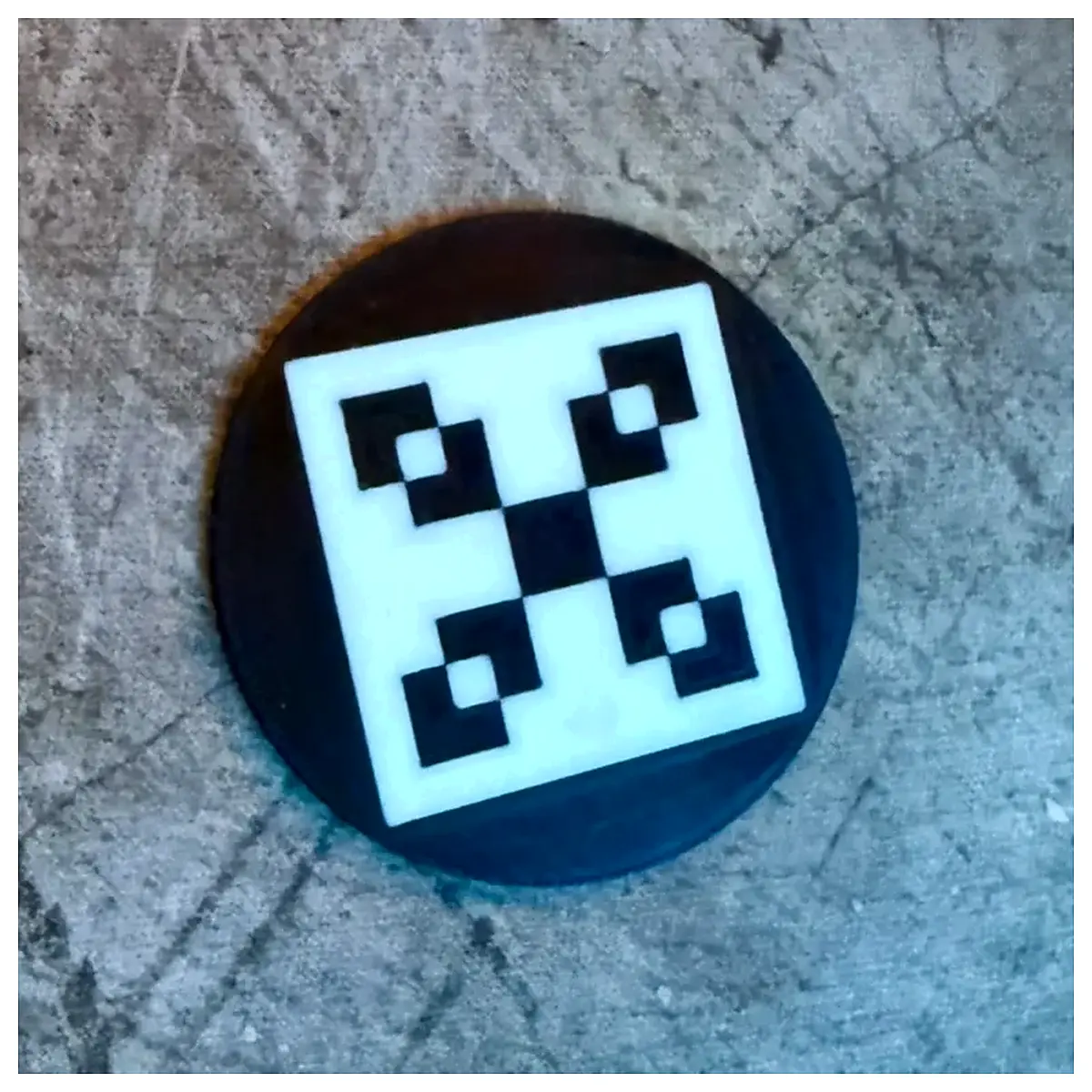 Tile Pattern Coins Simple Design Coin Collection Silver Coins Commemorative Coins Casting Process