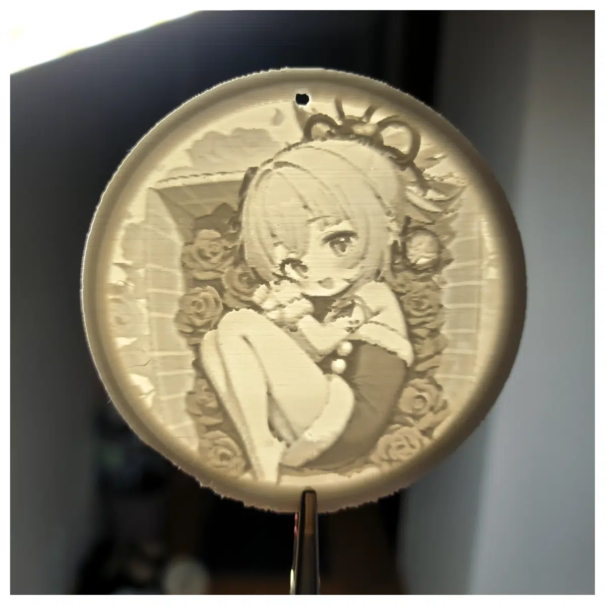 Christmas Gift Yomiji Translucent Relief Charm Keychain Anime Accessory Pendant Decoration Holiday Gift