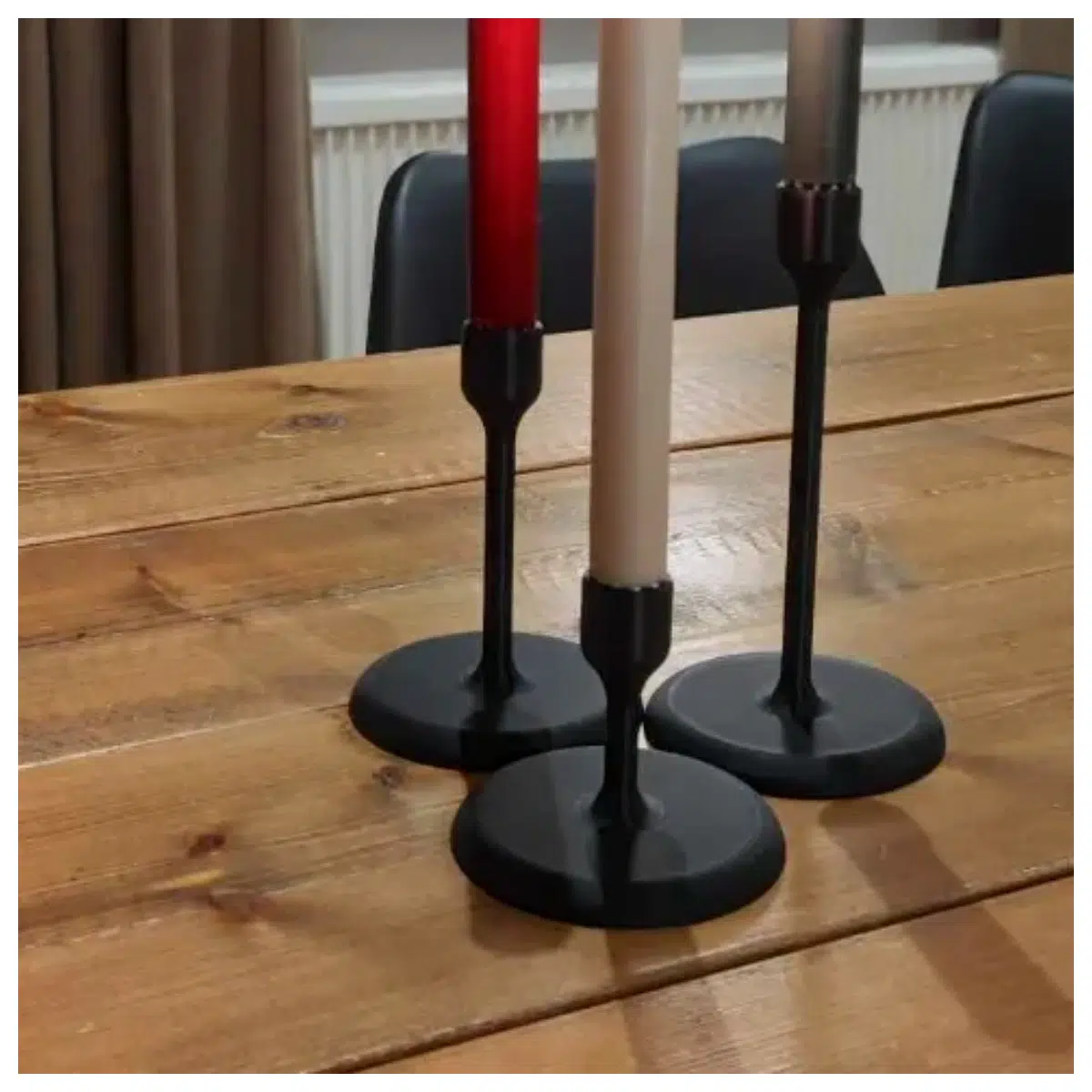 Simple Candlestick Holder Stand Display Decorative Candlestick Stand Minimalist Creative Ornament
