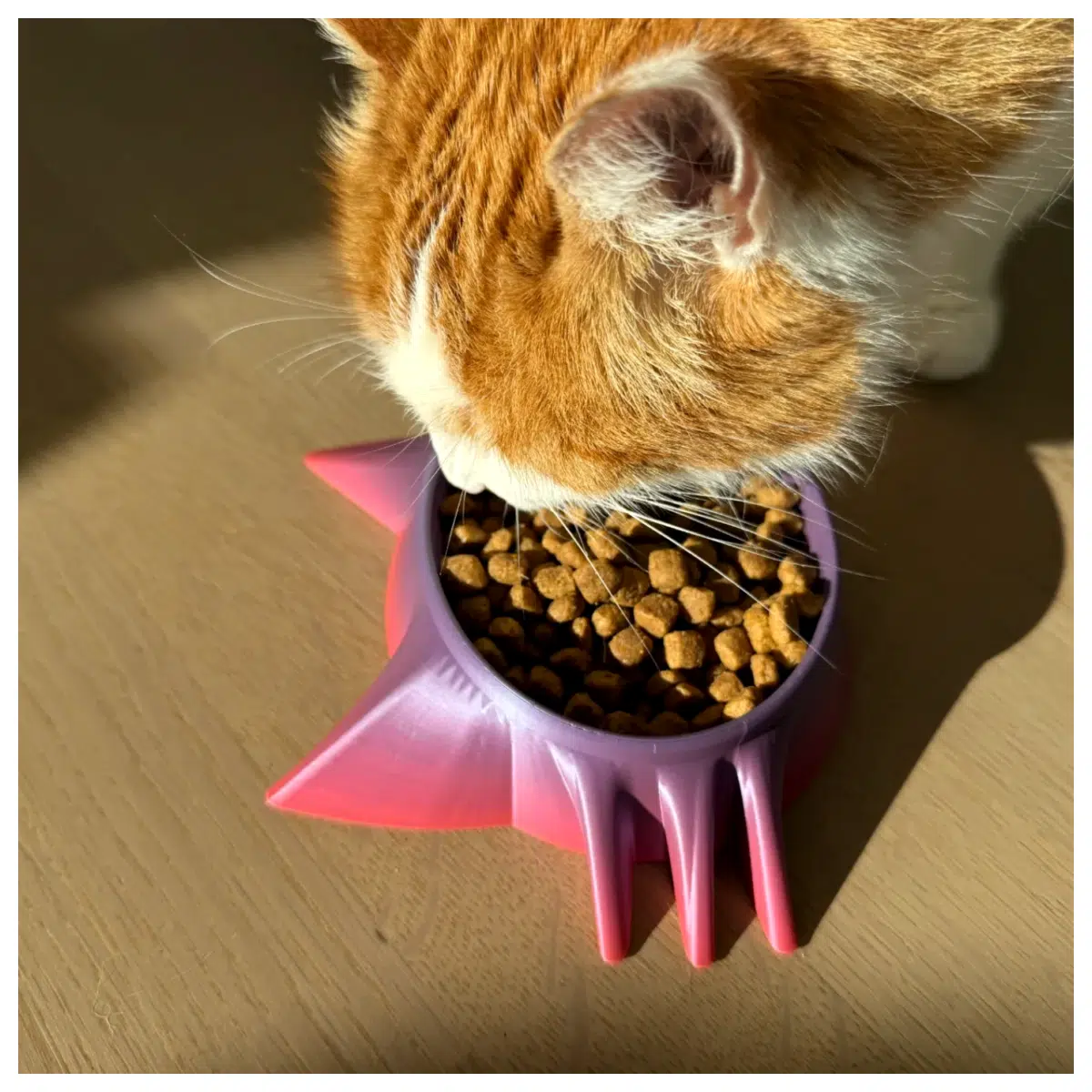 Cat Head Bowl Pet Food Dish Ceramic Cat Bowl Feeding Bowl Creative Cat Bowl Pet Bowl Accessories Cat Dish