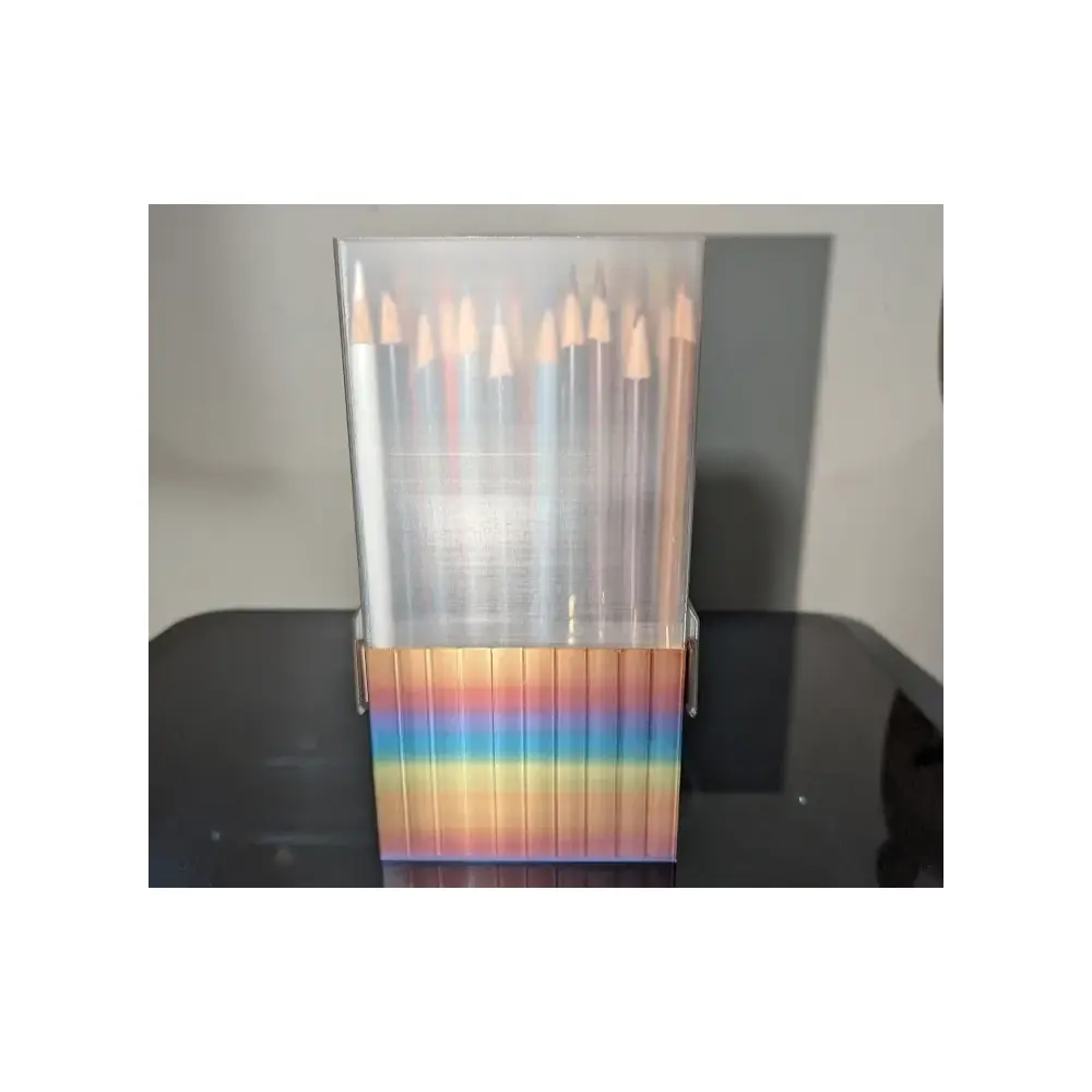 7 Segment Display Pencil Box Lid Expandable Display Pen Case Accessories Drawing Tools Creative Decoration 7 Segment Display