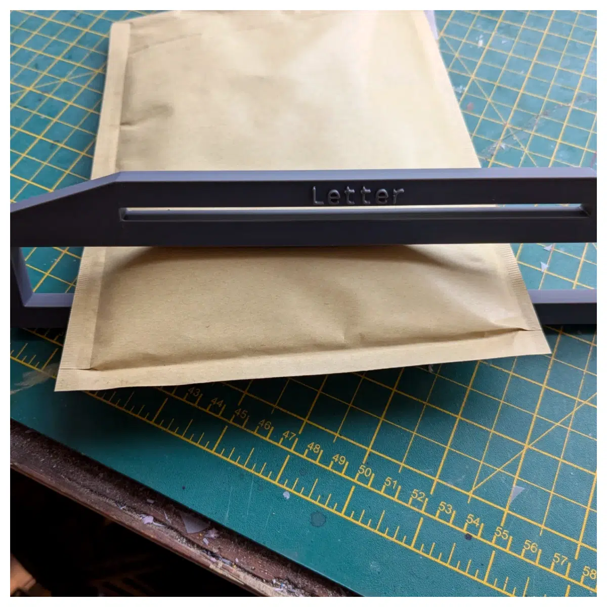 Letter Measuring Tool Postal Standard Dimensions Mail Measurement Paper Gauge