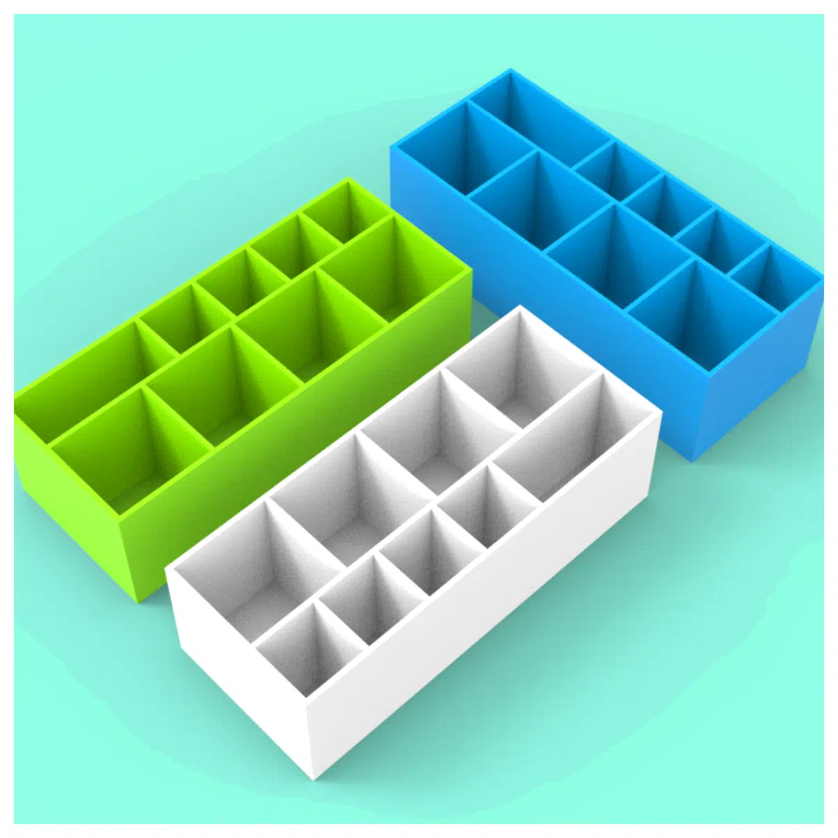 Grid Parts Organizer Toolbox Storage Box Tool Organizer Parts Compartment Multi Grid Storage Box