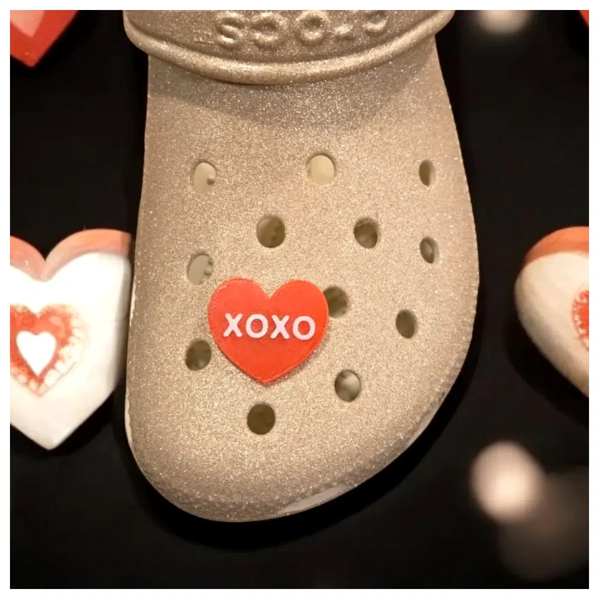XOXO Jibbitz Shoe Charms Set Kids Shoe Decorations Girls Boys Toy Replaceable Accessories Customization Shoe Clips Charm Pack