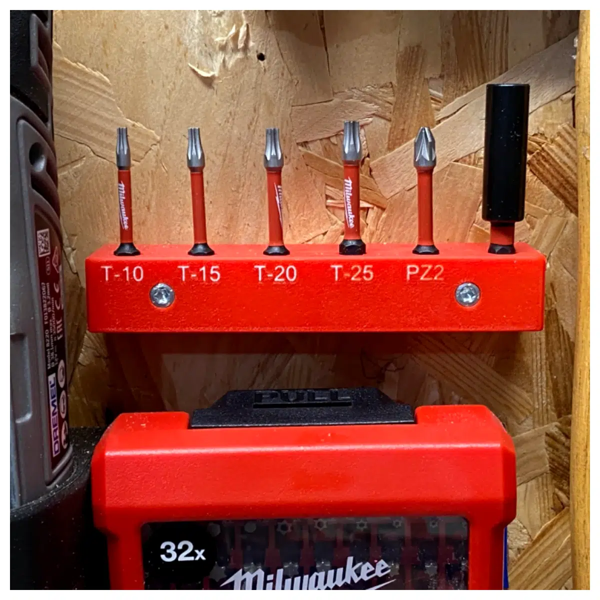 Hex Key Ratchet Holder Wall Mount Tool Storage Rack Ratchet Organizer Kitchen Tool Hooks