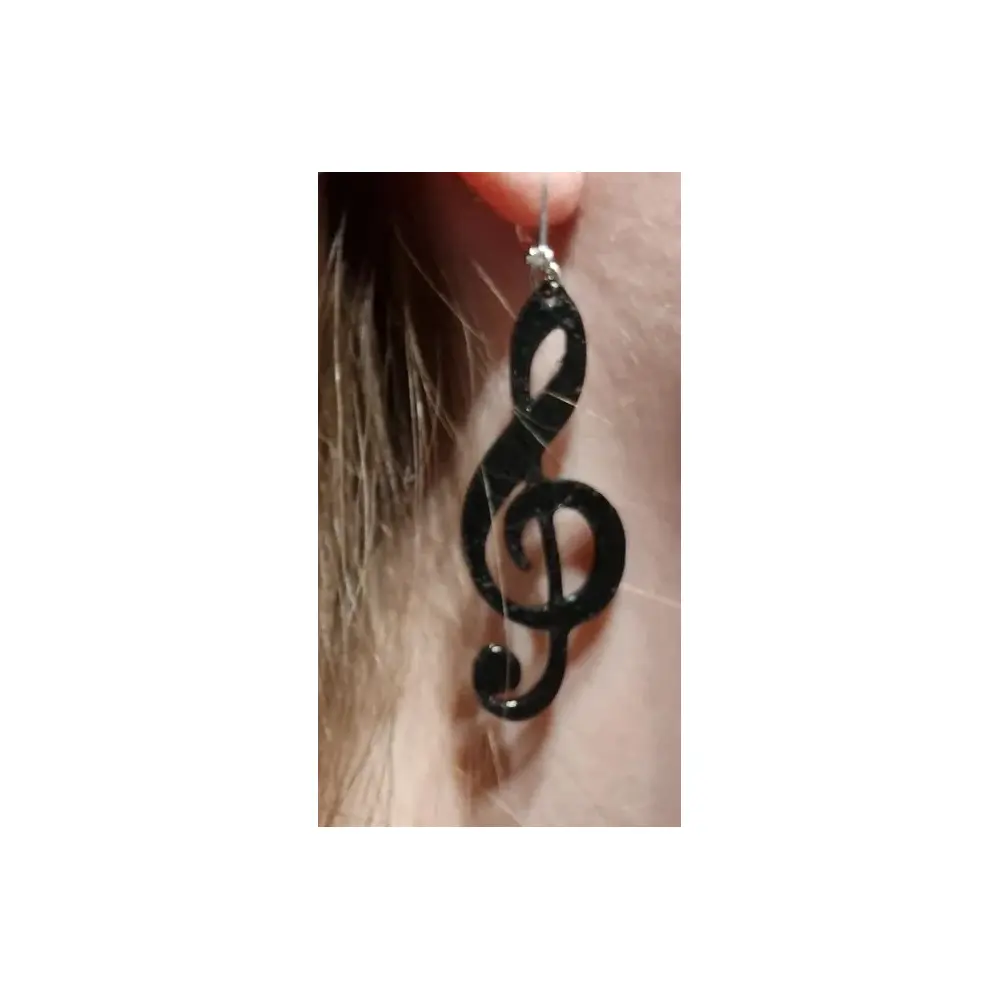 Earrings Note Key Women s Jewelry Fashion Elegant Trendy Accessories Matching