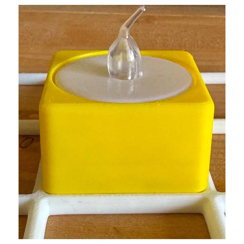 Grill Storage Box Tea Candles Holder Candle Stand Desktop Decoration Display Shelf Fragrant Candles