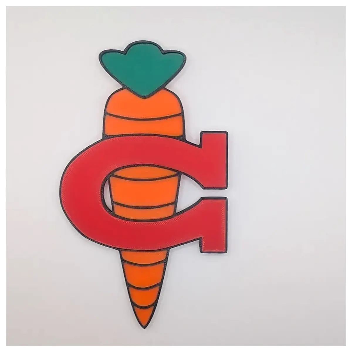 Carrot Captain Badge Toy Award Children Reward Roleplay Fun Prize Activity Gift