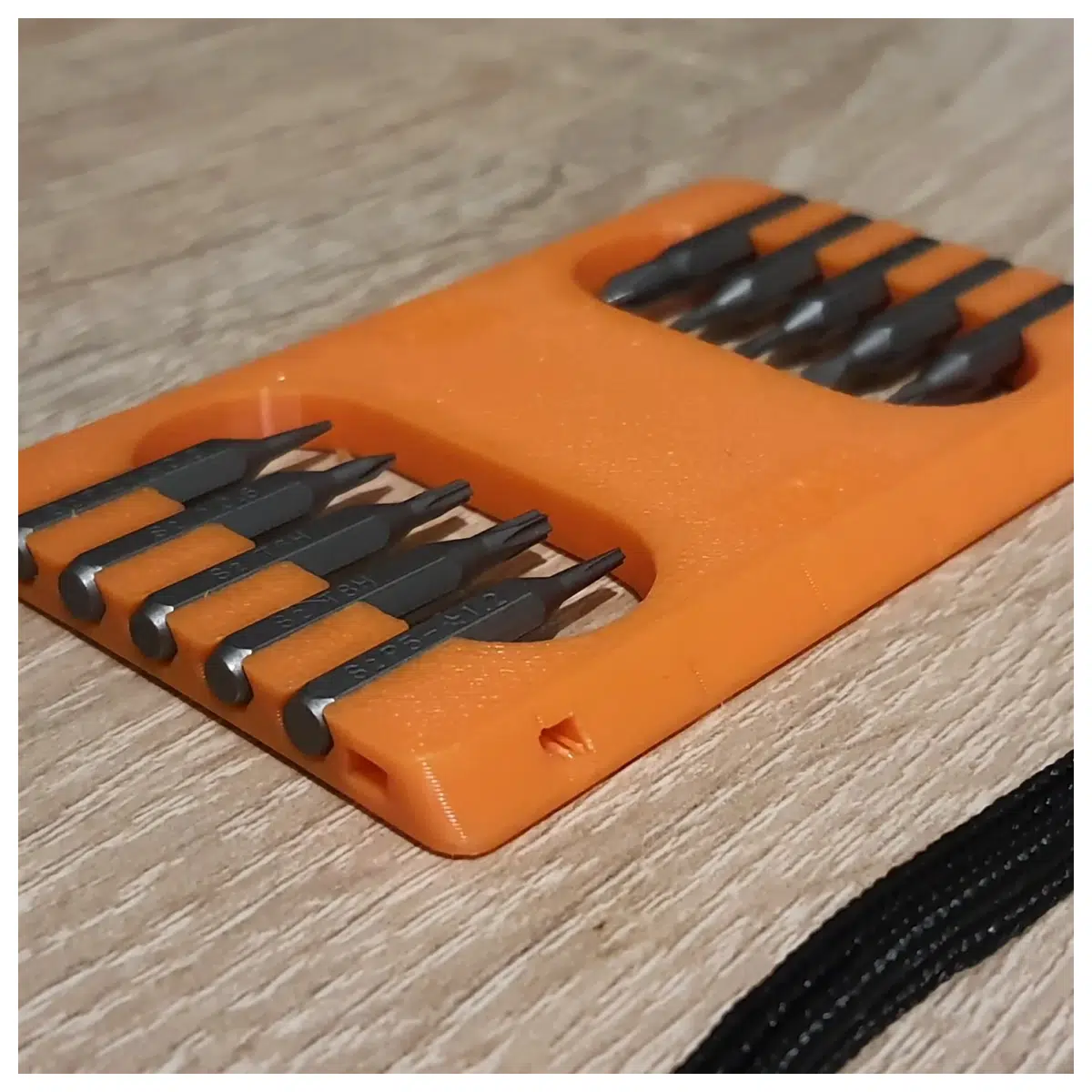 4mm Drill Bit Organizer Spool - 4mm Bits Storage Case Holder 4mm