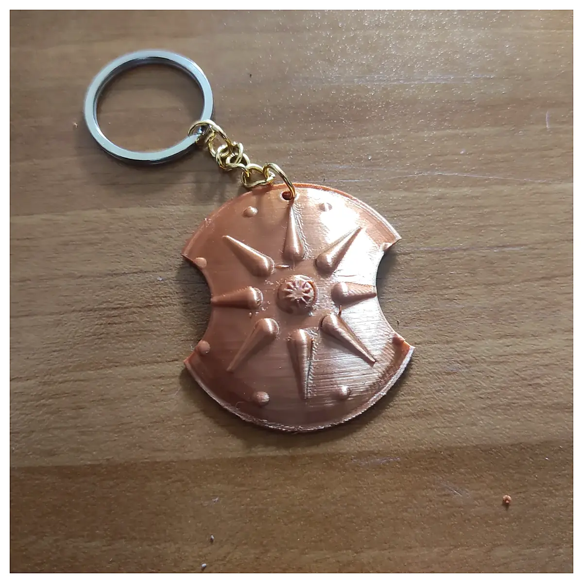 Greek Shield Keychains Key Holder Key Chain Decoration Security Protection Key Accessories