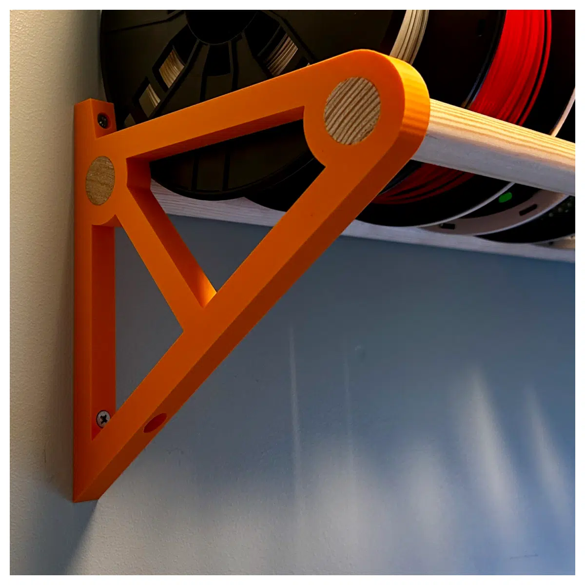 25mm Rod Cable Winder Support Holder Cable Organizer Wire Management Accessory Storage Rack for Cables Space Saving Solution