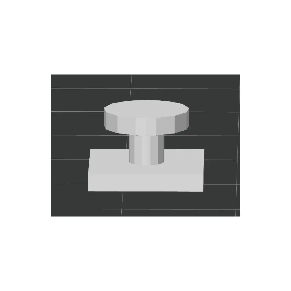 Compact Keyhole Slot Mounting Bracket Hardware Structural Components Fastening Accessories Quick Installation