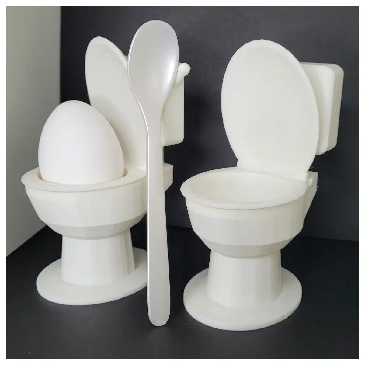 toilet egg cup holder bathroom ceramic mug paper dispenser home decor kitchen organizer gift idea