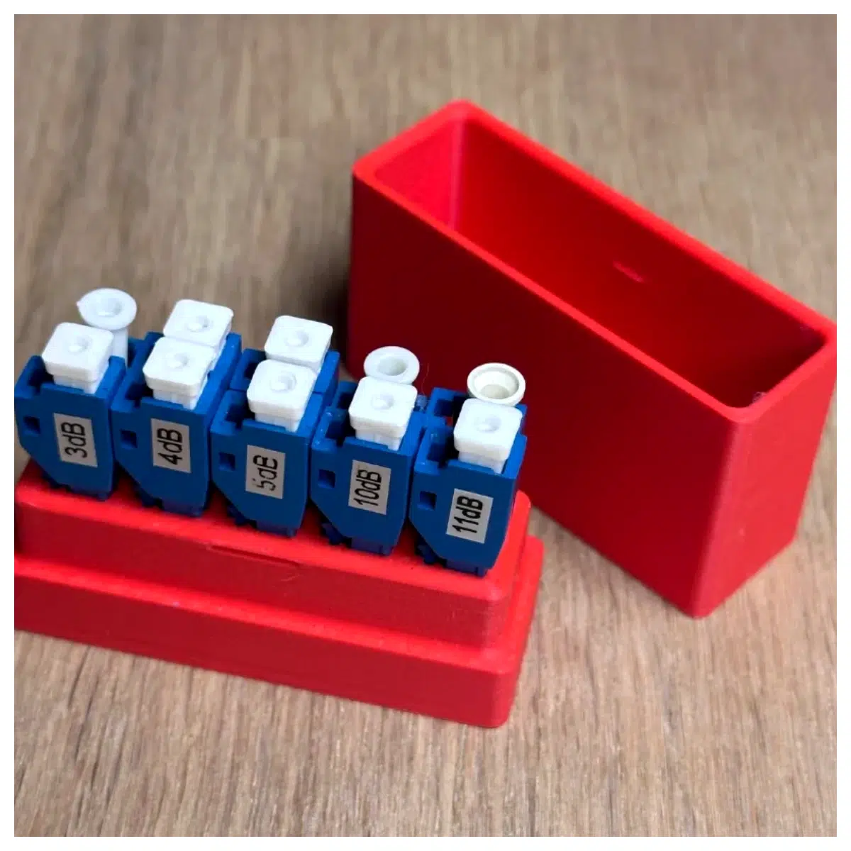 LC Attenuator Box Attenuator Housing Signal Attenuator Box RF Attenuator Parts Impedance Matching Box
