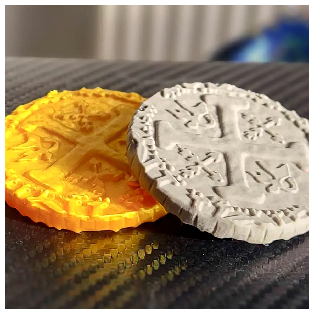 Dungeons Dragons DnD Detailed Treasure Coins Model Toy Roleplay Collectible Game Accessories