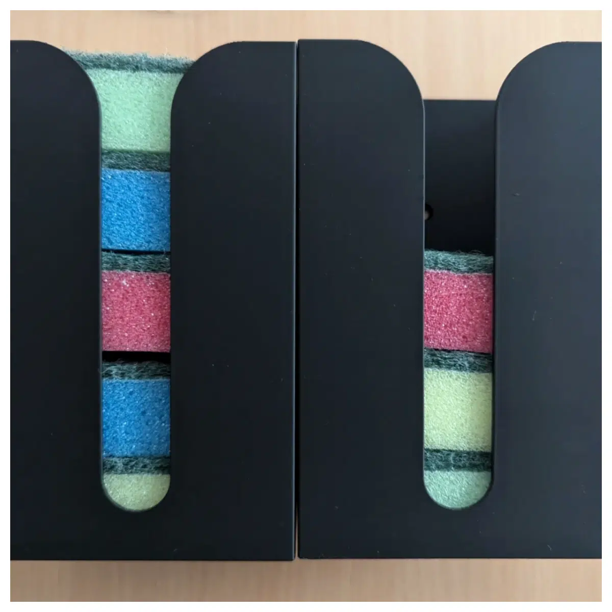 Sponge Storage Containers Kitchen Organizer Bathroom Storage Shelves 5 Pack Multi Purpose Storage Boxes Storage Solutions