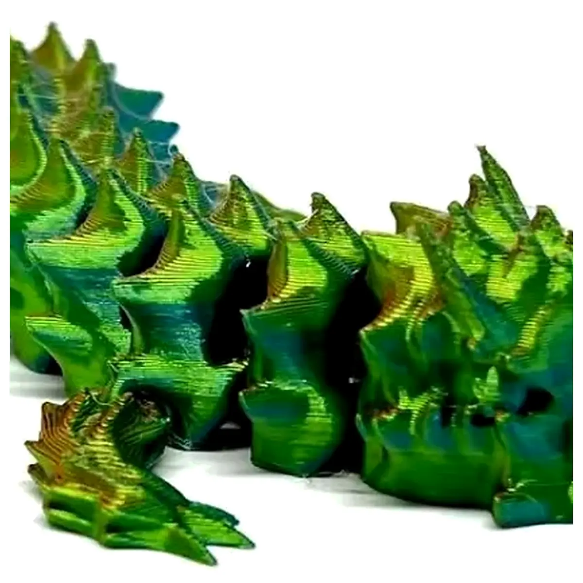 Baby Spiky Dragon 3D Printing Model Durable Fast Print Toy Parts Desk Decoration Spiky Dragon Accessories