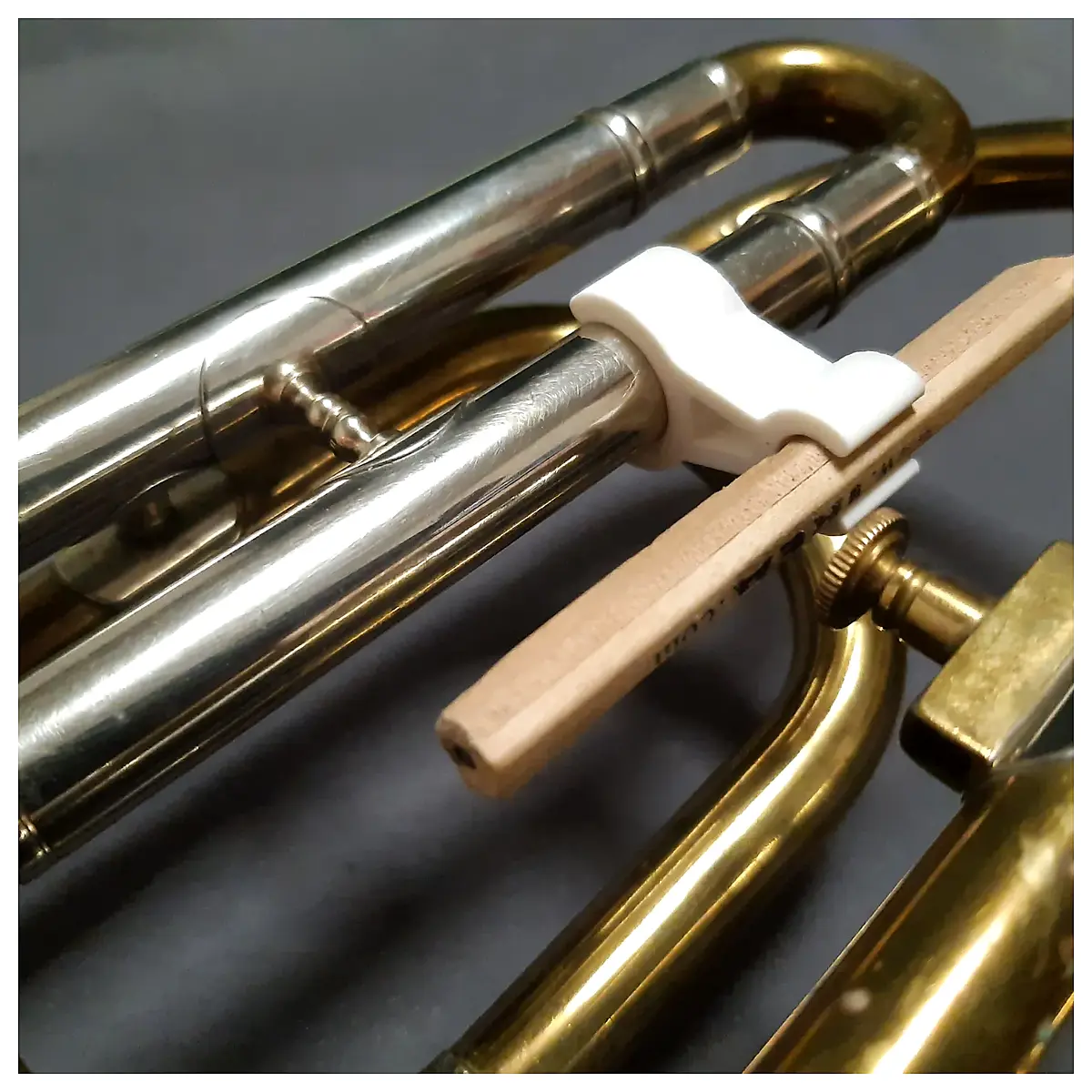 Trumpet Pencil Holder Pen Tube Multi Function Music Instrument Accessories Parts Repair