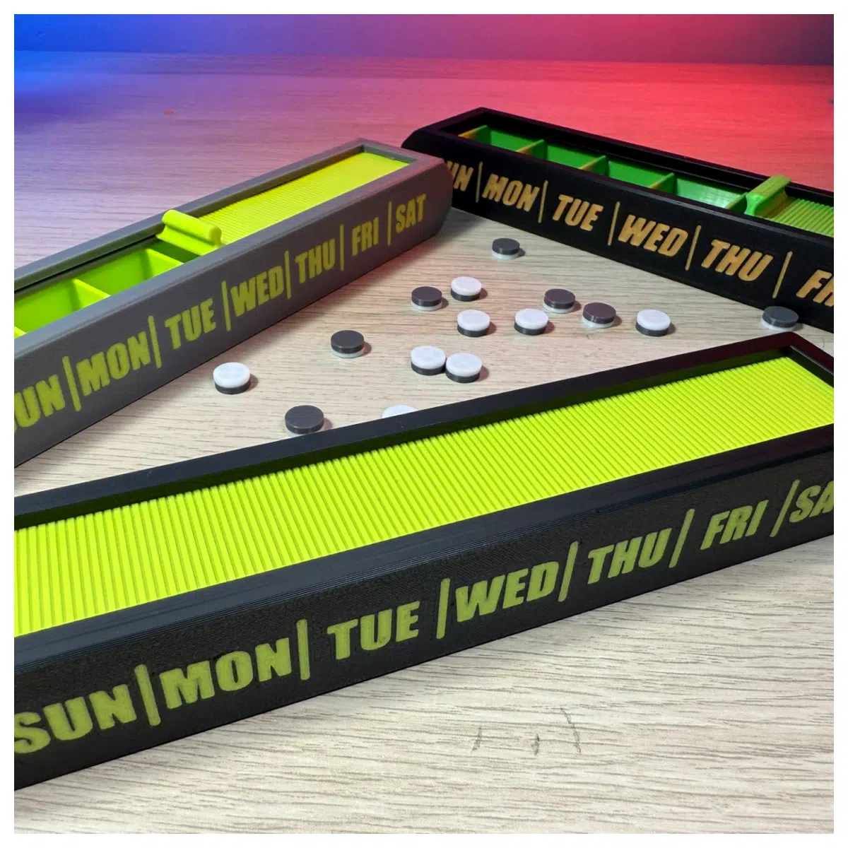 Universal Sliding Box Organizer Removable Dividers Mobile Storage Box Transport Container Packing Box Storage Solutions