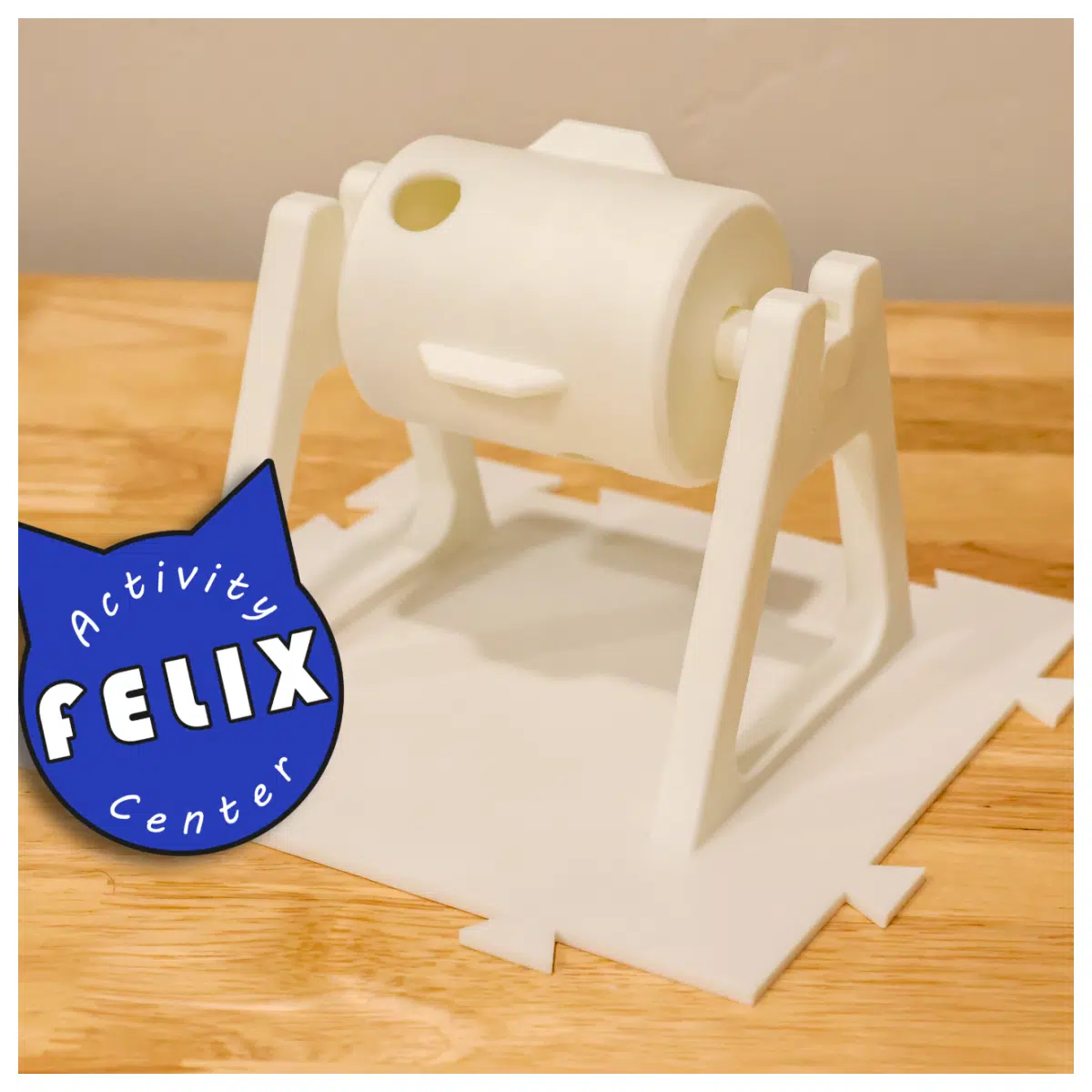 Felix Snack Spin Center Game Wheel Kids Toys Brain Teaser Fun Activity Rotating Wheel Interactive Toys